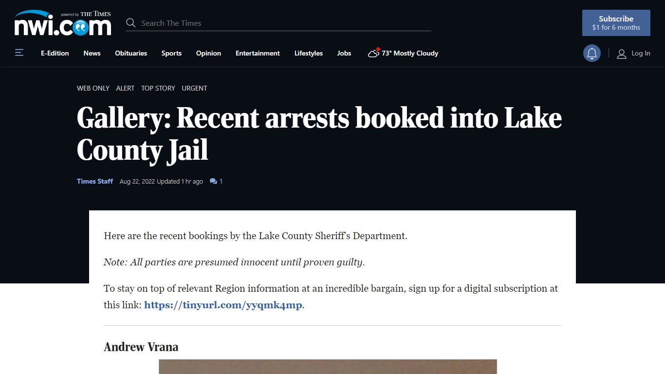 Gallery: Recent arrests booked into Lake County Jail